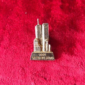 Twin Towers "United We Stand" Trade Center Pin